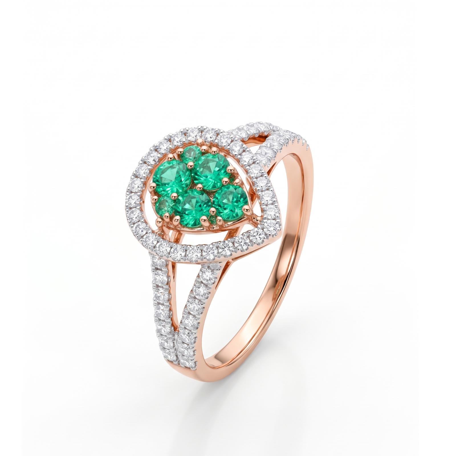 Timeless 18K Gold Diamond Ring Design