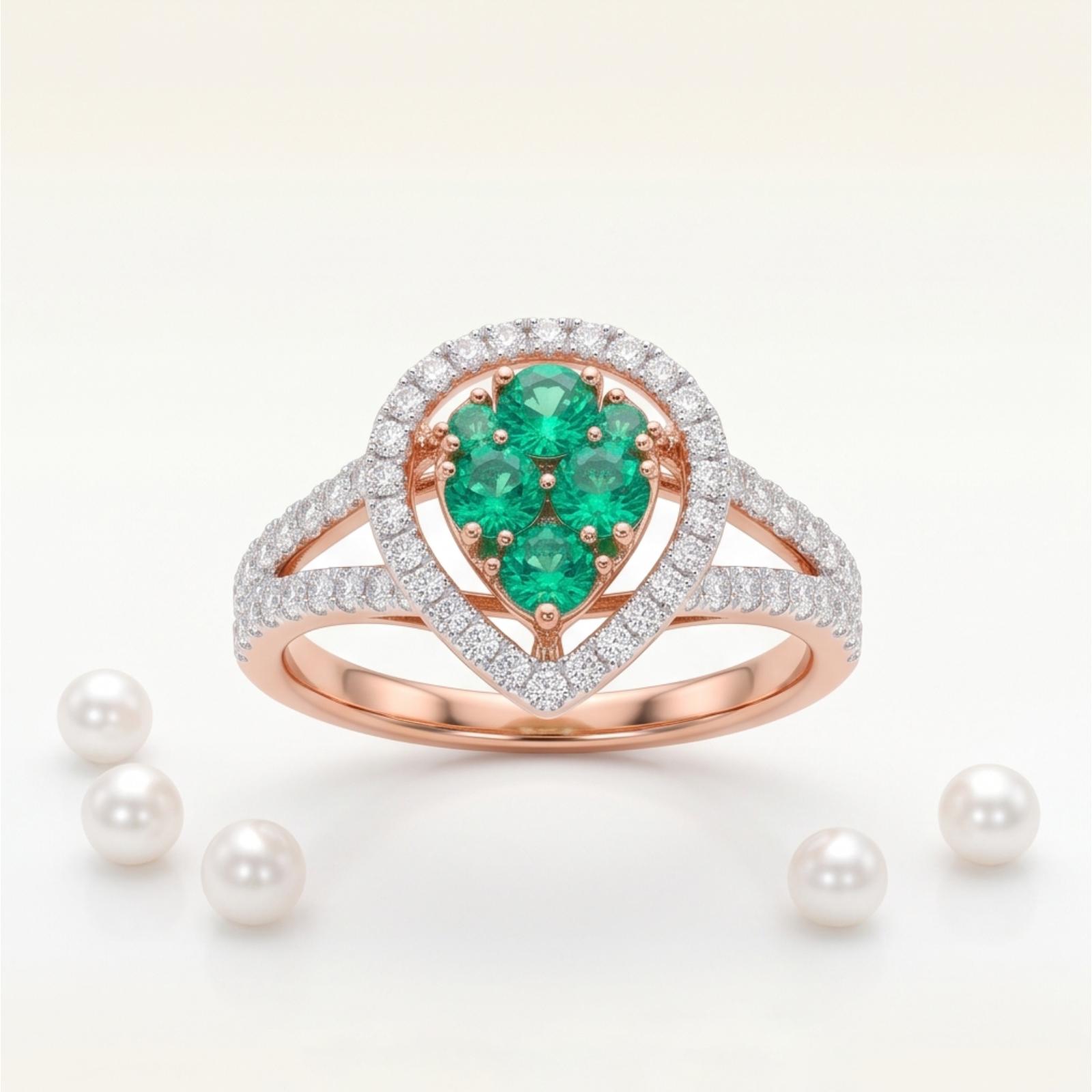 Timeless 18K Gold Diamond Ring Design - Image 4