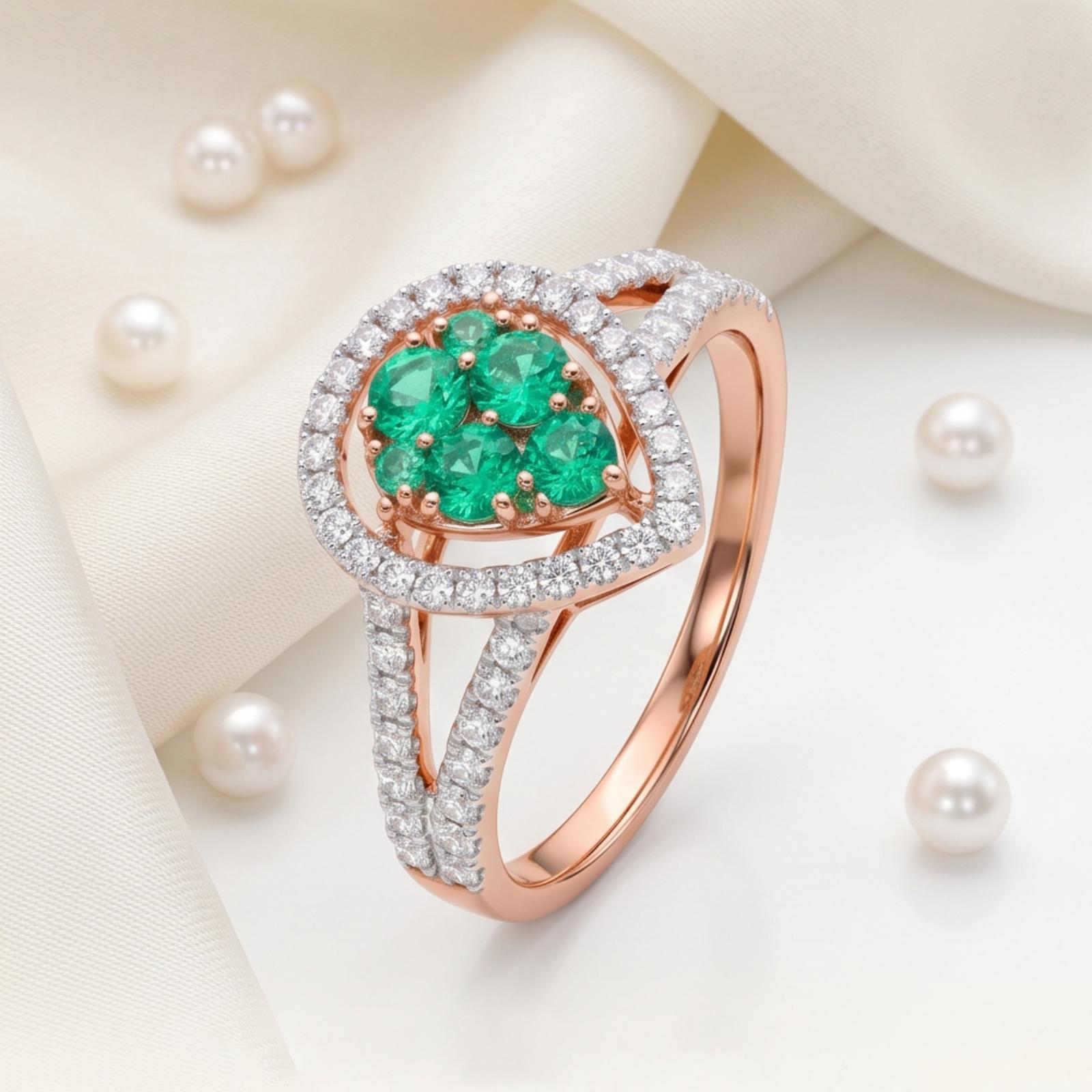 Timeless 18K Gold Diamond Ring Design - Image 3