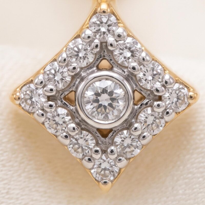 Alternative view of Discover the Ultimate Expression of Elegance with 18K Diamond Earrings from Bafleh Jewellery