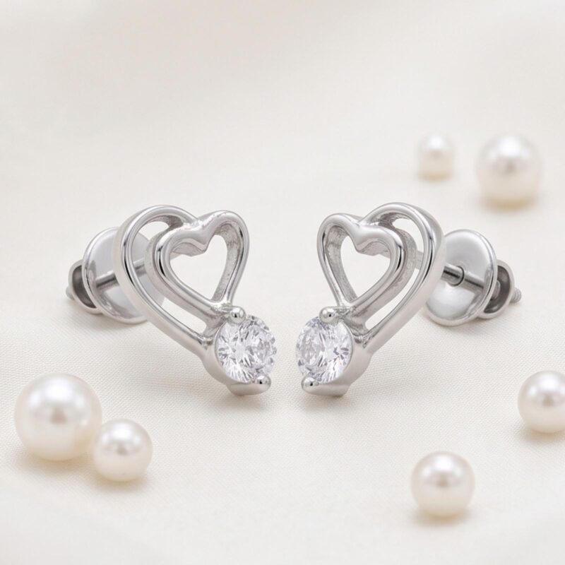 Alternative view of Make Every Moment Memorable with Beautiful 18K Diamond Earrings from Bafleh Jewellery