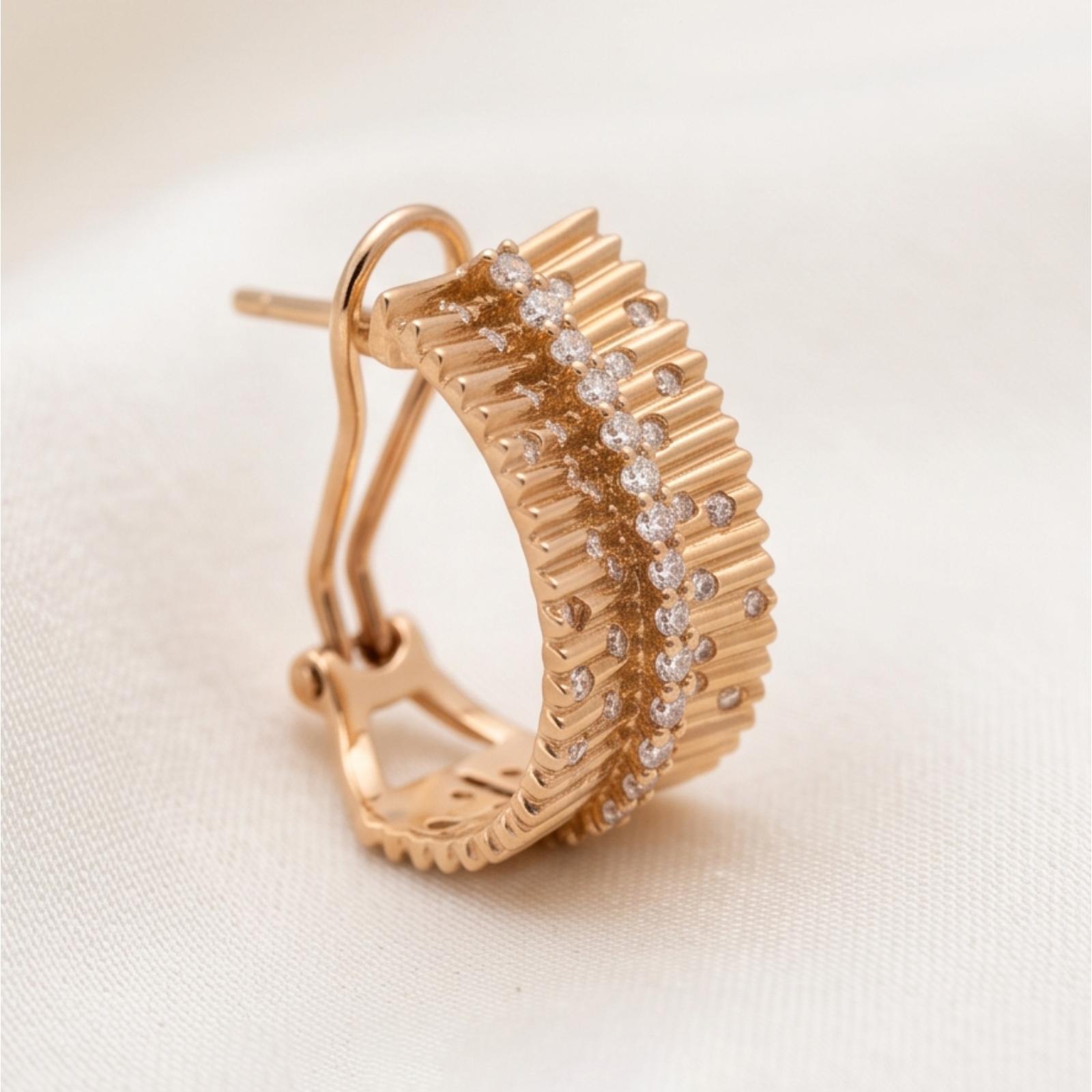 Elevate Your Everyday Style with Stunning 18K Diamond Earrings from Bafleh Jewellery - Image 3