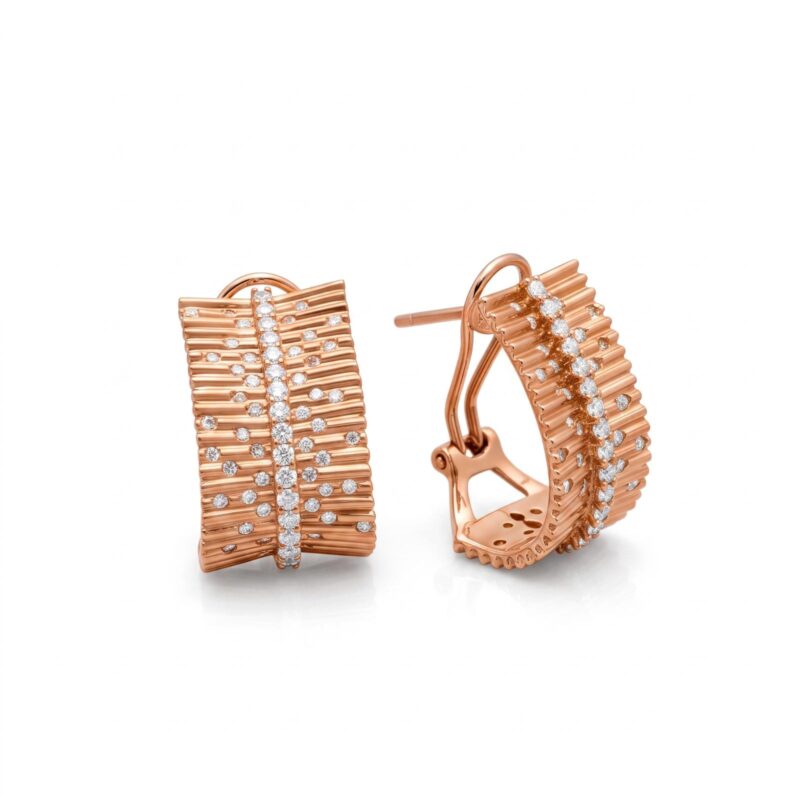 Elevate Your Everyday Style with Stunning 18K Diamond Earrings from Bafleh Jewellery