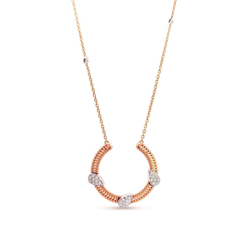 Unveiling Timeless Luxury in Natural Diamond Necklace in 18K Gold