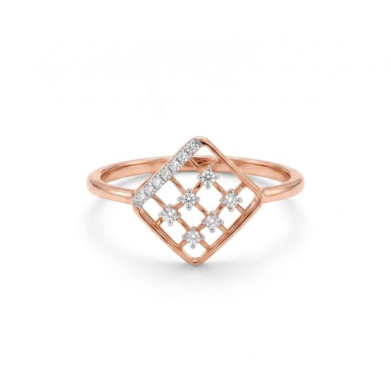 121 -26P4319 -18K Gold & Diamond RING