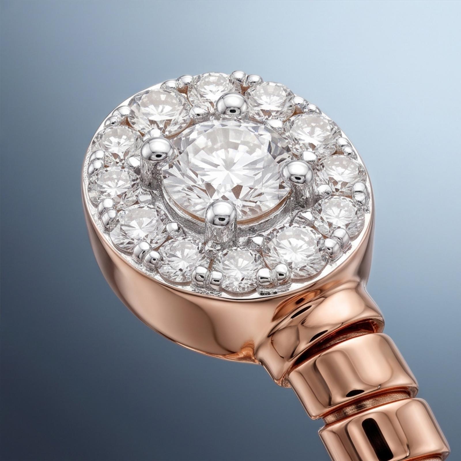 87 -R5516MPD0001S -14K Gold & Diamond Jewellery Ring with Titanium Wire of 0.25 gms - Image 5