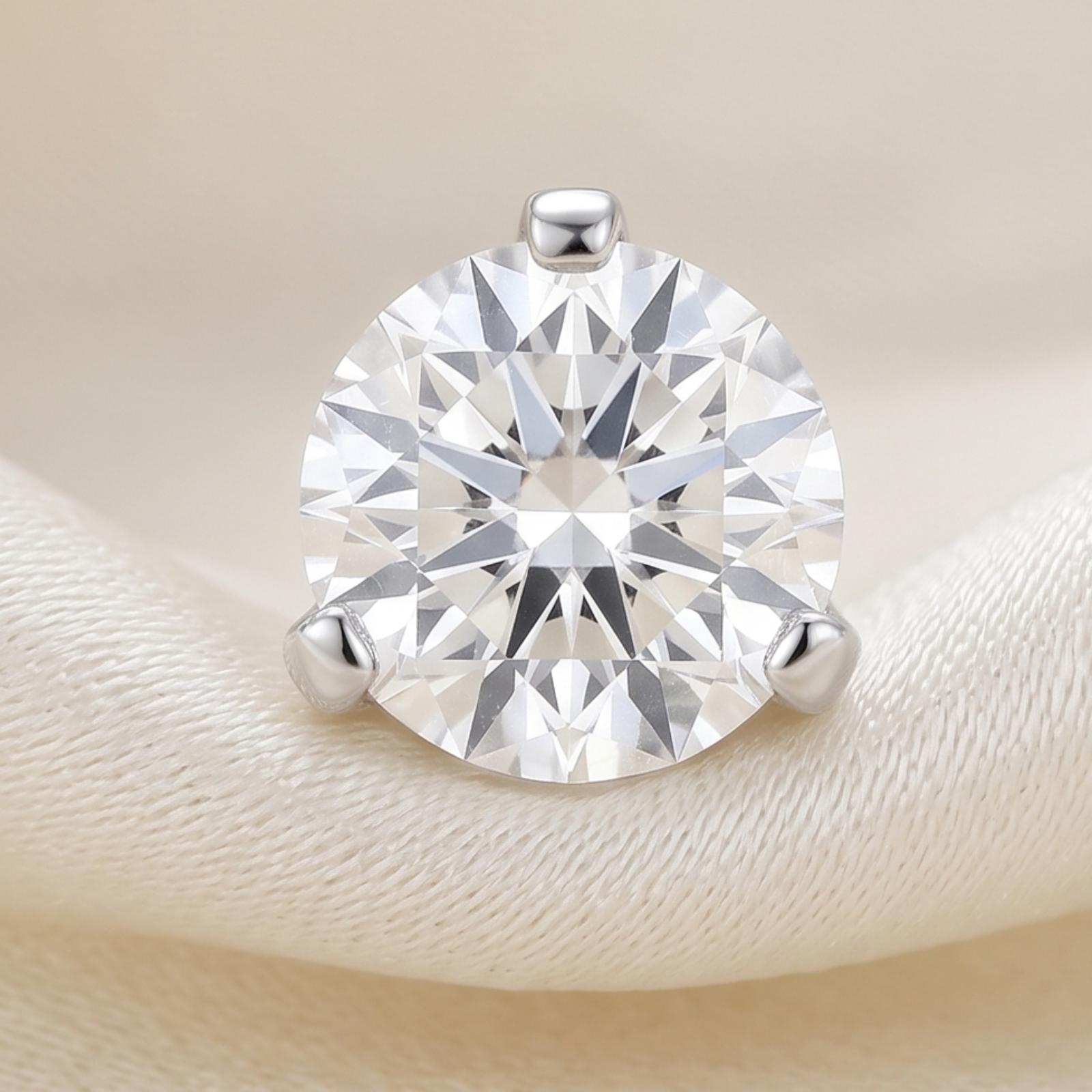 Where Elegance Meets Perfection Premium Diamond Earrings in 18K Gold by Bafleh Jewellery - Image 6