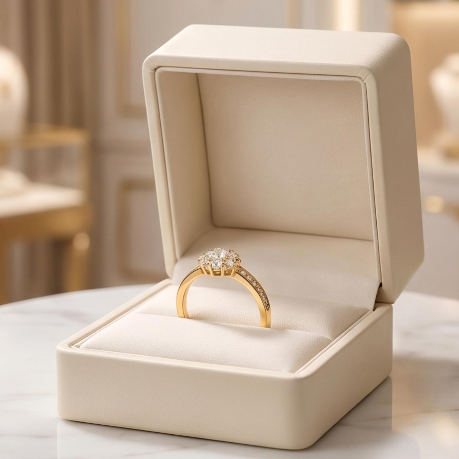 Sparkle in Gold, Shine in Diamond First Time Launch of 14K Yellow Gold Ring Collection Now at Bafleh Jewellery - Image 4