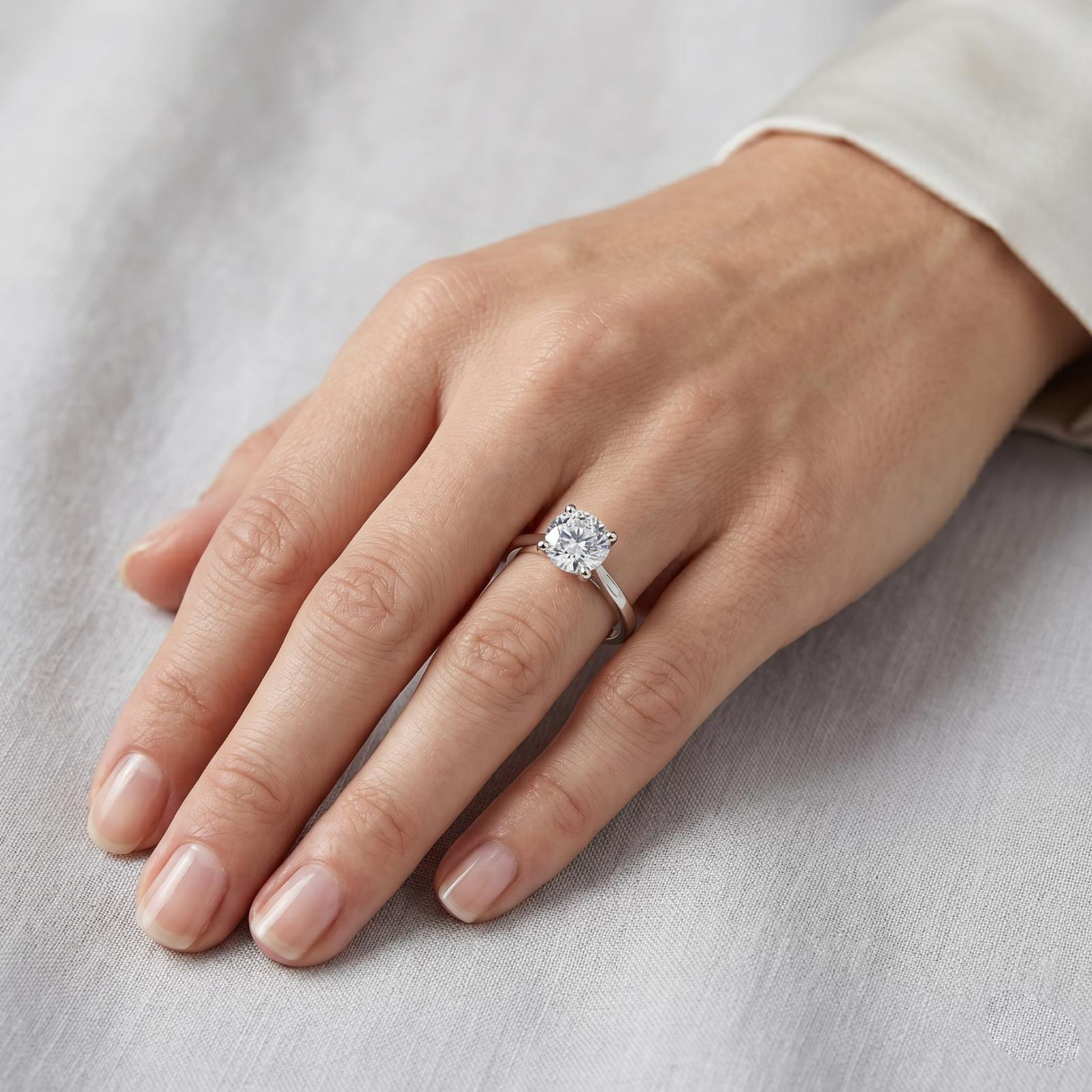 A New Era of Brilliance Lab Grown Diamond Ring 18K Gold by Bafleh Jewellery for Eternal Elegance - Image 3