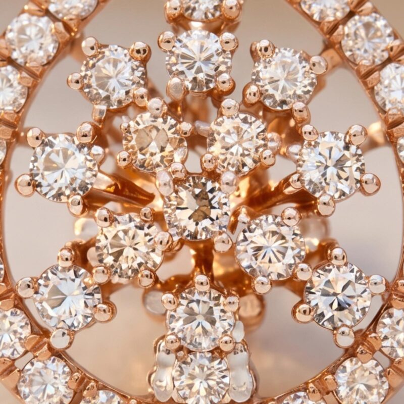 Alternative view of Effortless Style with Natural Diamond Earrings in 14K Gold